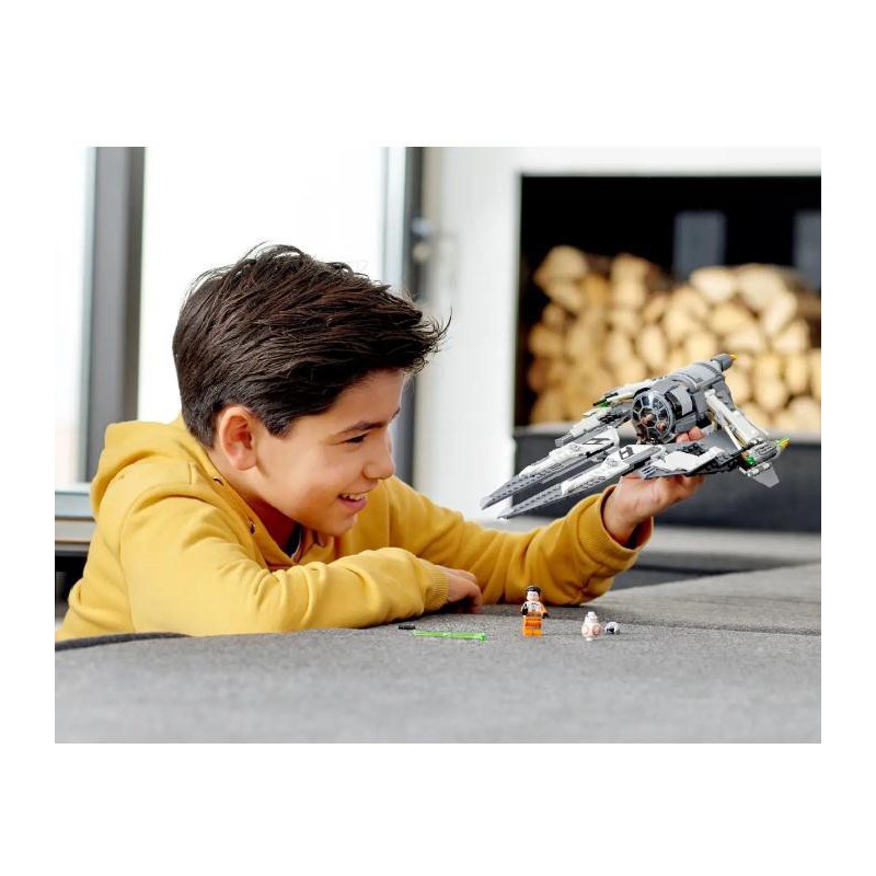 Конструктор Star Wars Перехоплювач СІД Чорного Аса 408 деталей з фігурками