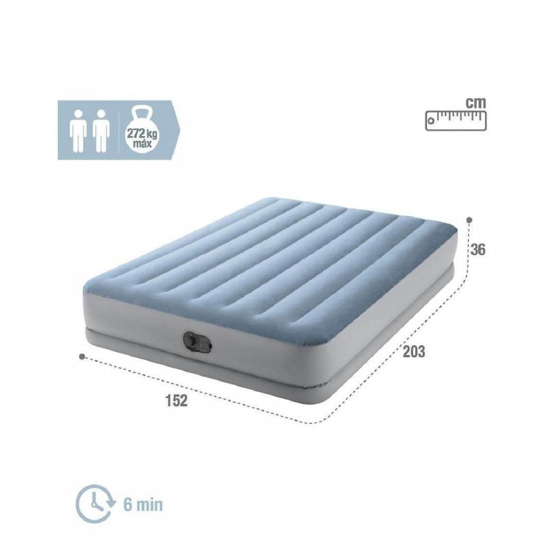  Накачивание кровати USB или внешним насосом Intex 64159