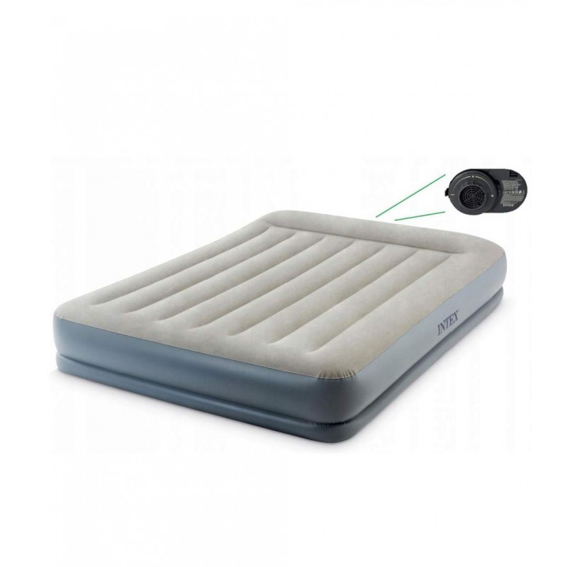  Кровать интекс 152x203x30 см с подголовником