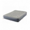  Надувная кровать 203x152 см с велюровым покрытием