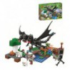 Конструктор аналог LEGO — Конструктор My World Майнкрафт 283 деталь. Нападение дракона 11265 — фото товара