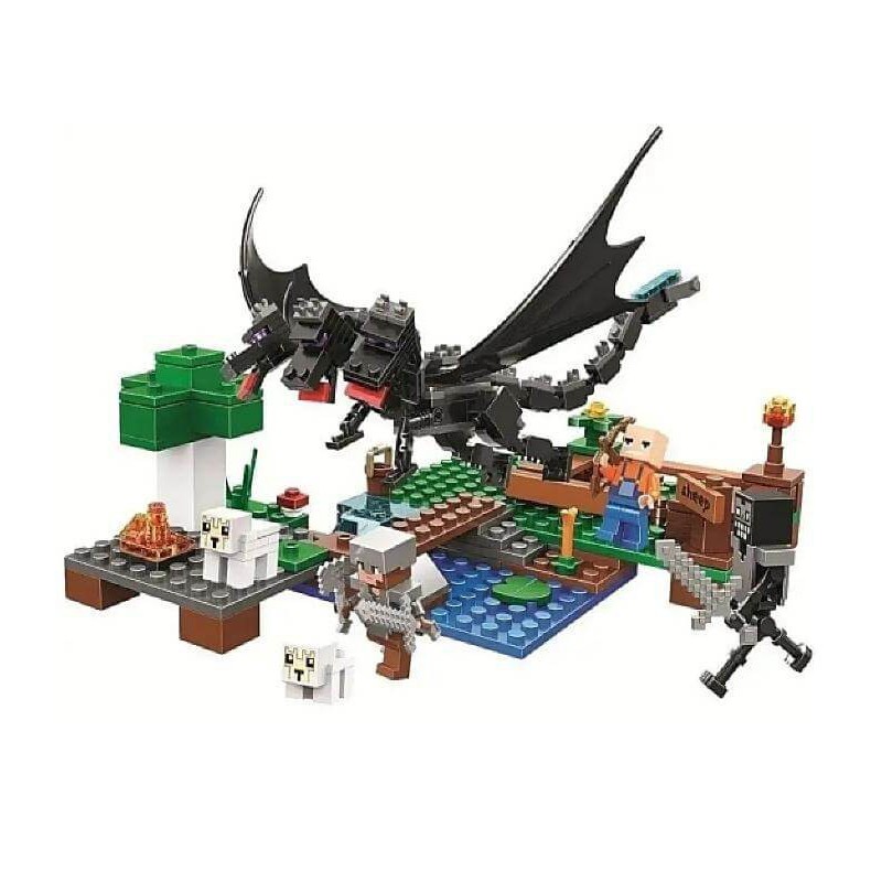 Конструктор My World Minecraft Нападение дракона 283 детали