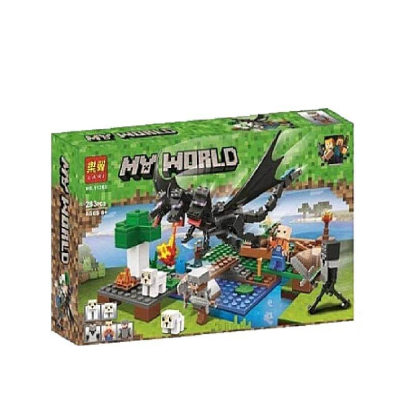 Конструктор My World Minecraft Напад дракона 283 деталі