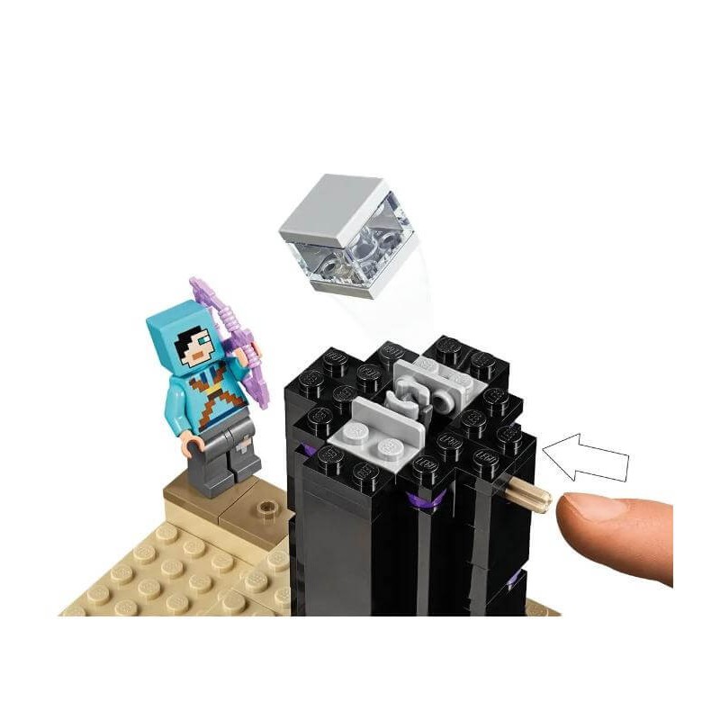 Конструктор Minecraft Последняя битва 11838 222 детали Дракон Края