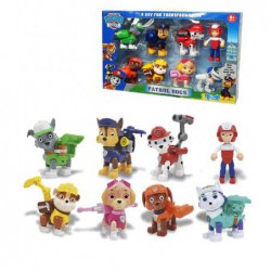 Конструктор аналог LEGO — Набор Щенячий патруль 8 фигурок