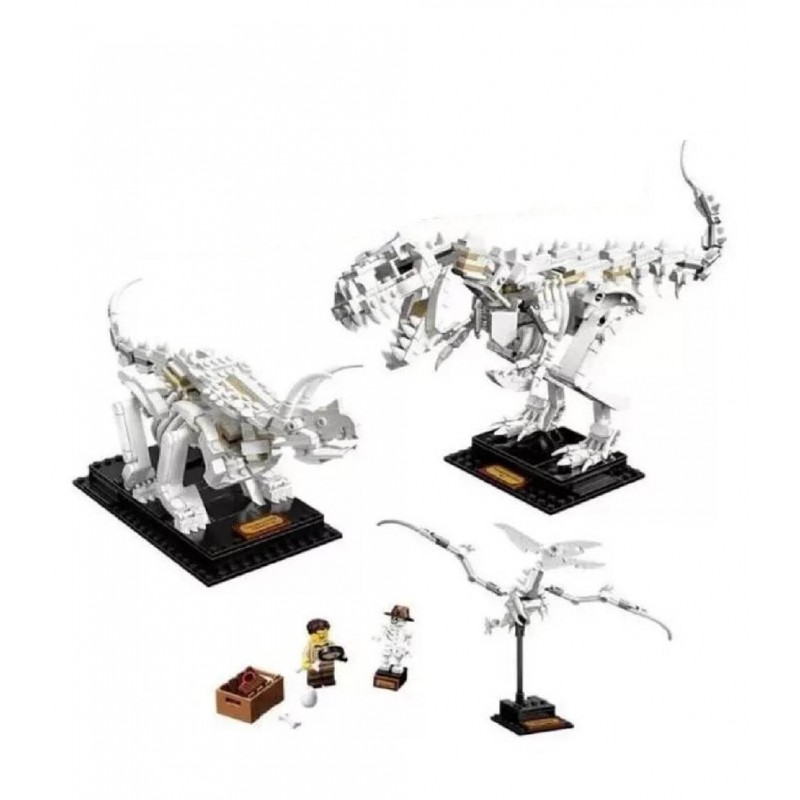 Конструктор 910 деталь Кости динозавров Ideas Dinosaur Fossils 20191