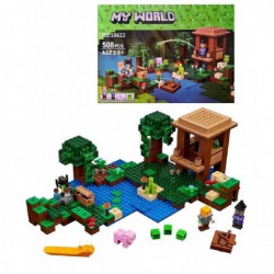 Конструктор аналог LEGO — Модульный конструктор 508 дет. Майнкрафт Minecraft "Хижина Ведьмы" 10622 — фото товара