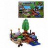 Конструктор аналог LEGO — Конструктор 248 дет. Майнкрафт (2 в 1) "Приключение в шахте" " Деревня разбойников" 1011 — фото товара