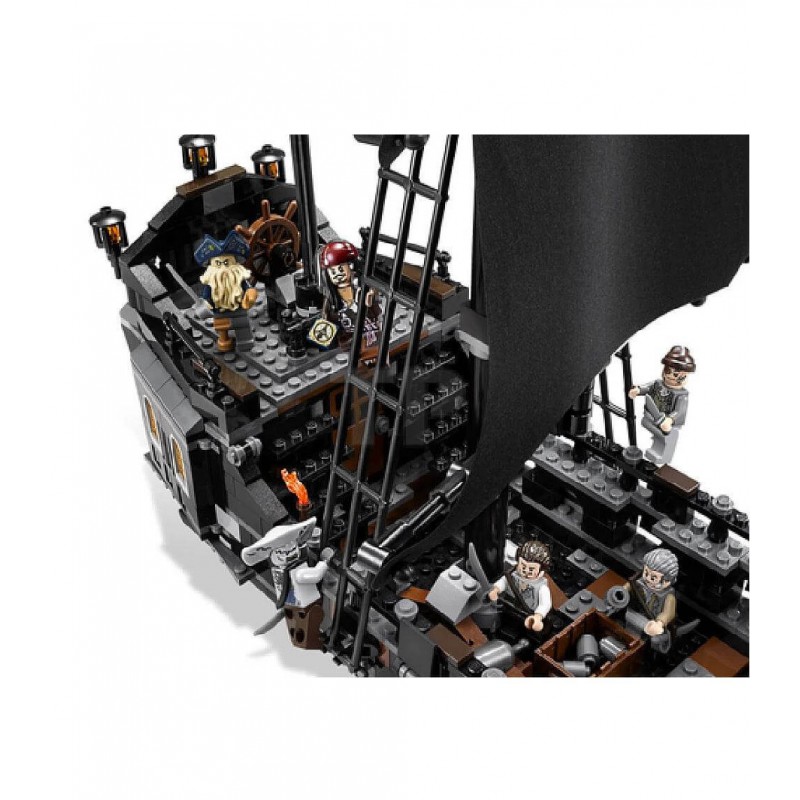 Конструктор Пірати Карибського моря Чорна Перлина 804 деталі з міні-фігурками