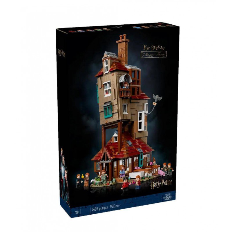Конструктор Гаррі Поттер Дім родини Візлі Нора 2405 деталей висота 46 см