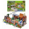 Конструктор аналог LEGO — Конструктор Minecraft Майнкрафт "Деревня" 1658 деталь