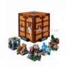 Конструктор Minecraft Верстак 1195 деталей з біомами та мініфігурками аналог Lego 21265