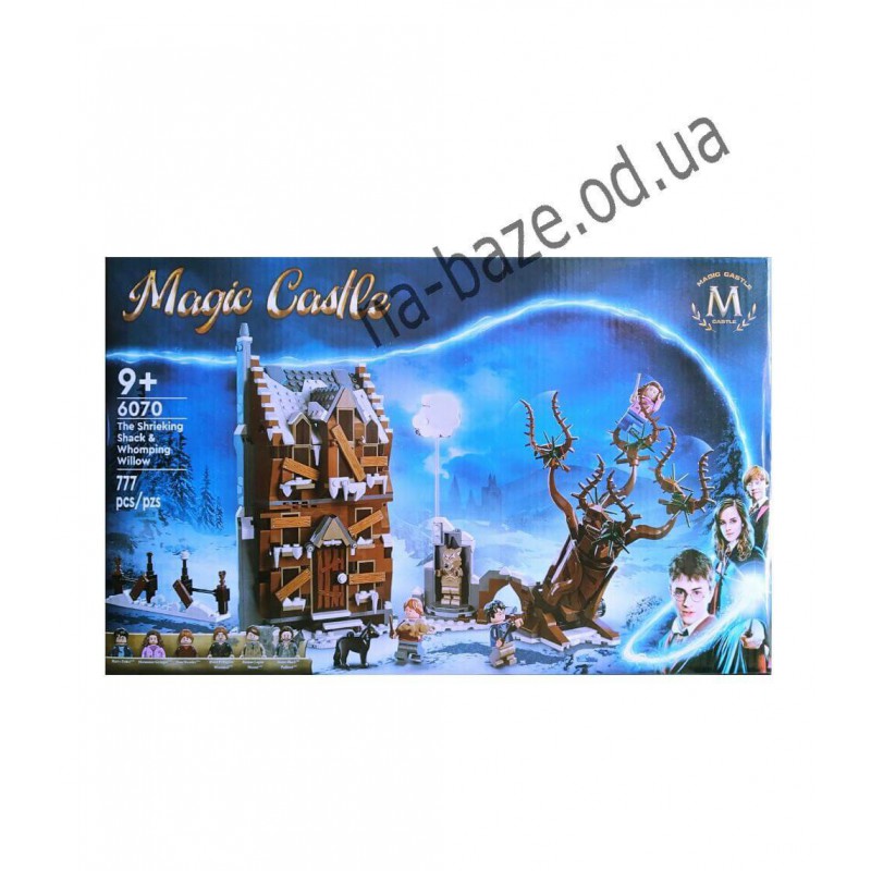 Конструктор Harry Potter Вересклива хатина і Гримуча Верба 777 деталей з мініфігурками аналог Lego 76407