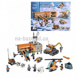 Конструктор аналог LEGO — Конструктор Сити Арктическая База 783 дет 10442