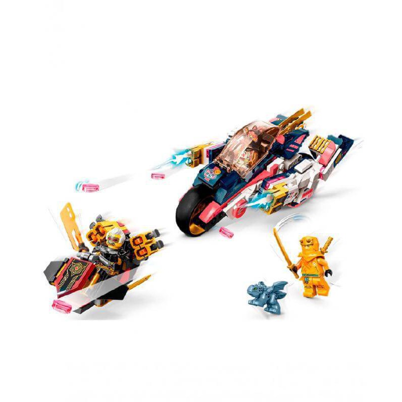 Конструктор Ninjago Байк-трансформер Соры 384 детали с минифигурками