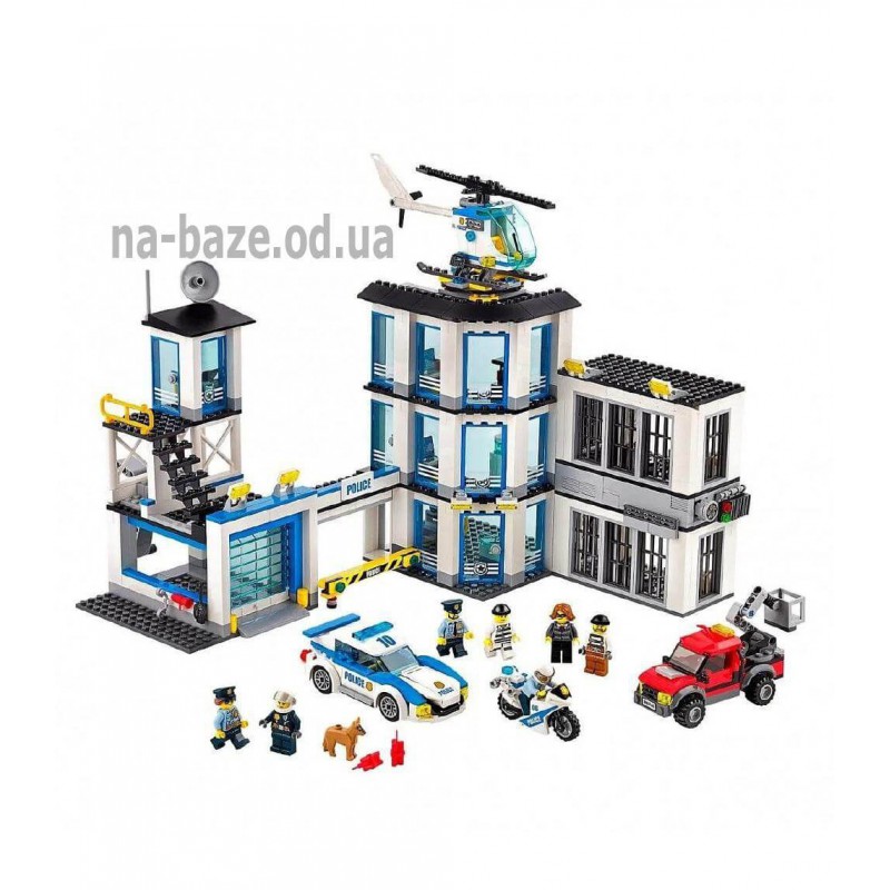 Конструктор аналог LEGO — Конструктор Большой полицейский участок