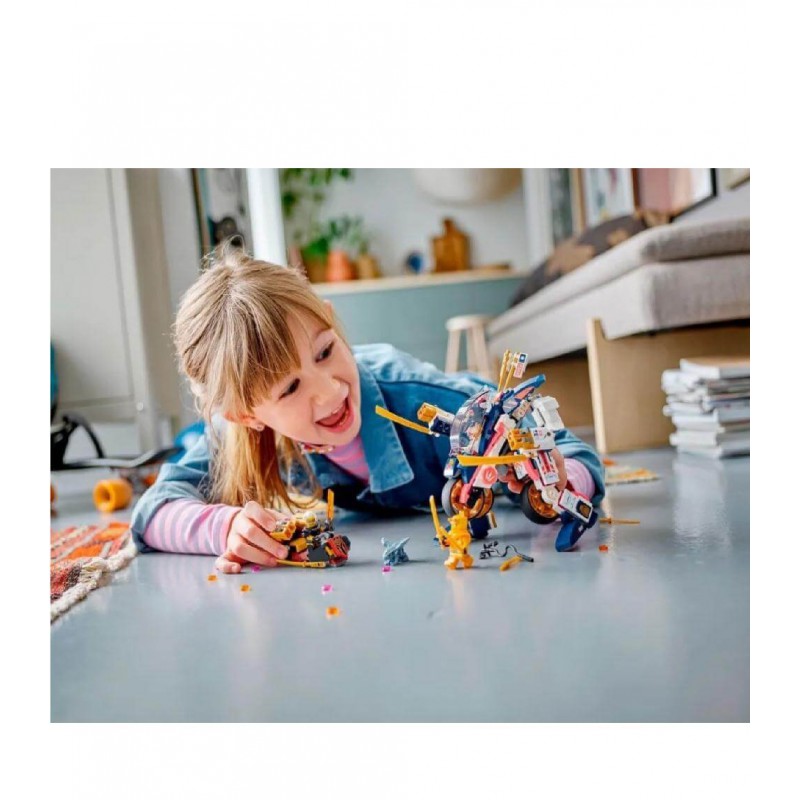 Конструктор Ninjago Байк-трансформер Соры 384 детали с минифигурками