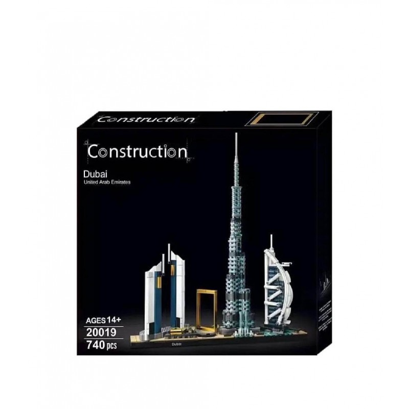 Конструктор Архитектура Дубай 740 деталь 20019