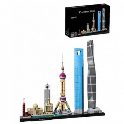Конструктор аналог LEGO — Конструктор Шанхай Архитектура 669 деталей 20018 / 1039 — фото товара