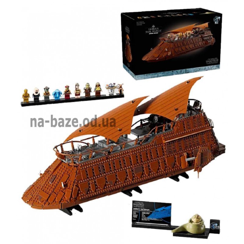 Конструктор Зоряні війни Вітрильна баржа Джабба Хатти. 3492 деталь