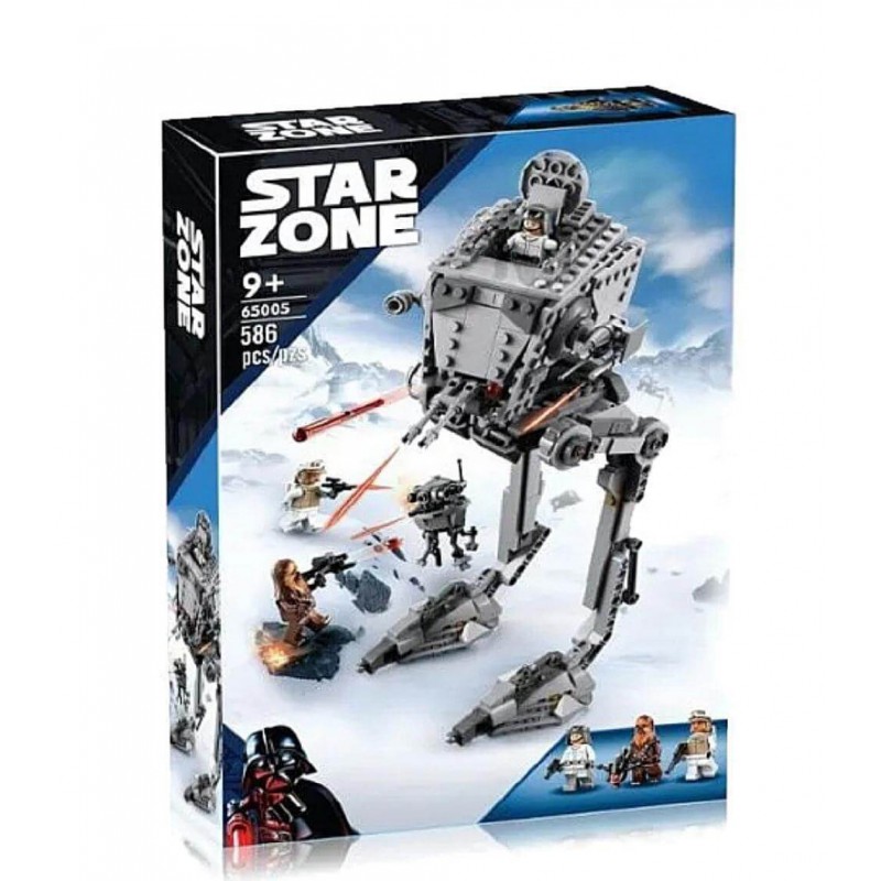 Барвисті коробки конструктор крок Ат ST на Хотті. Зіркові війни аналог Лего