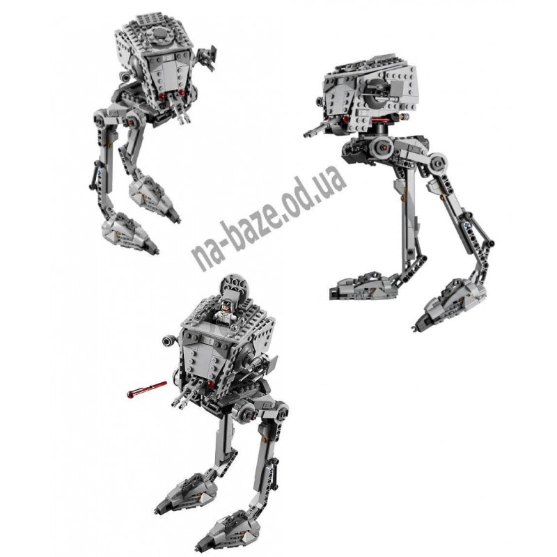 Функціонал зібраної іграшки Шагоход Ат-ST