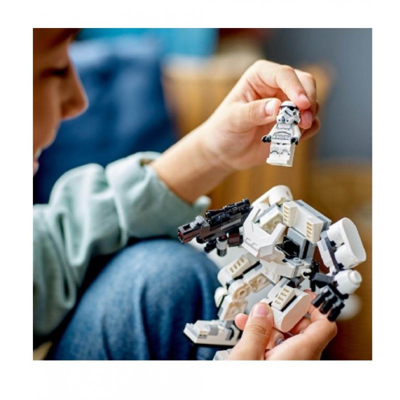 Зібрані робот штурмовика з міні фігуркою конструктор 176 деталь