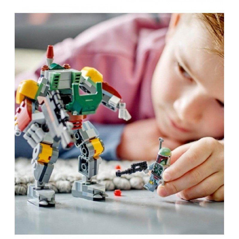 Конструктор у зібраному вигляді з мініфігуркою Боб Фетт аналог Лего Зіркові Війни