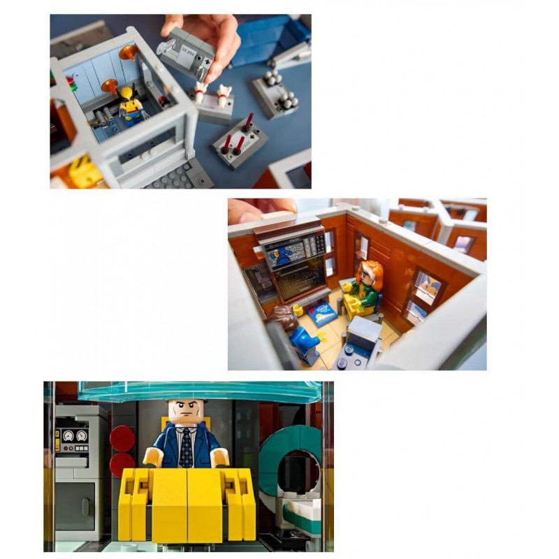 игровой функционал конструктора Люди Икс Особняк Икс аналог Лего 76294