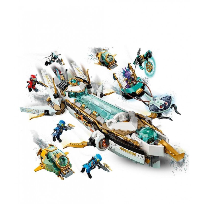 Конструктор у зборі NinjaGo Підводний дар Долі