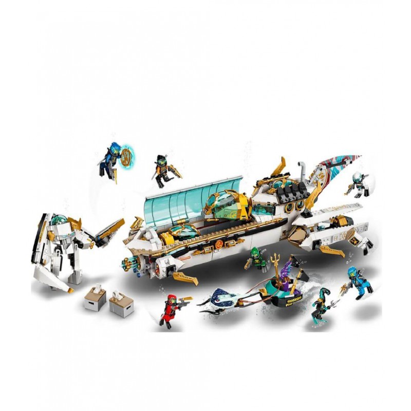 Конструктор Ниндзяго NinjaGo "Подводный Дар Судьбы" 1211 деталей 60086