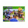 Конструктор аналог LEGO — Конструктор Minecraft Майнкрафт "Битва у древнего моста" 736 деталь