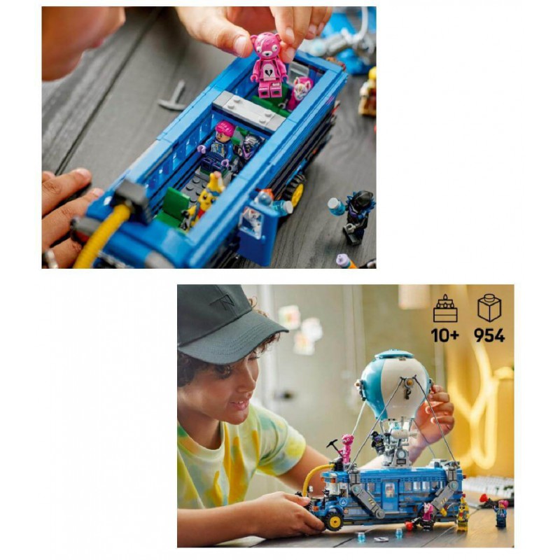 Конструктор Фортнайт автобус Fortnite Battle Bus 954 деталь