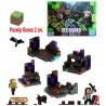 Магнитный конструктор Minecraft Шахта с порталом в Незер 100 элементов 080