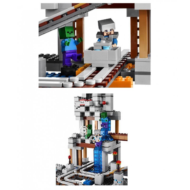 конструктор Майнкрафт шахта 922 деталь