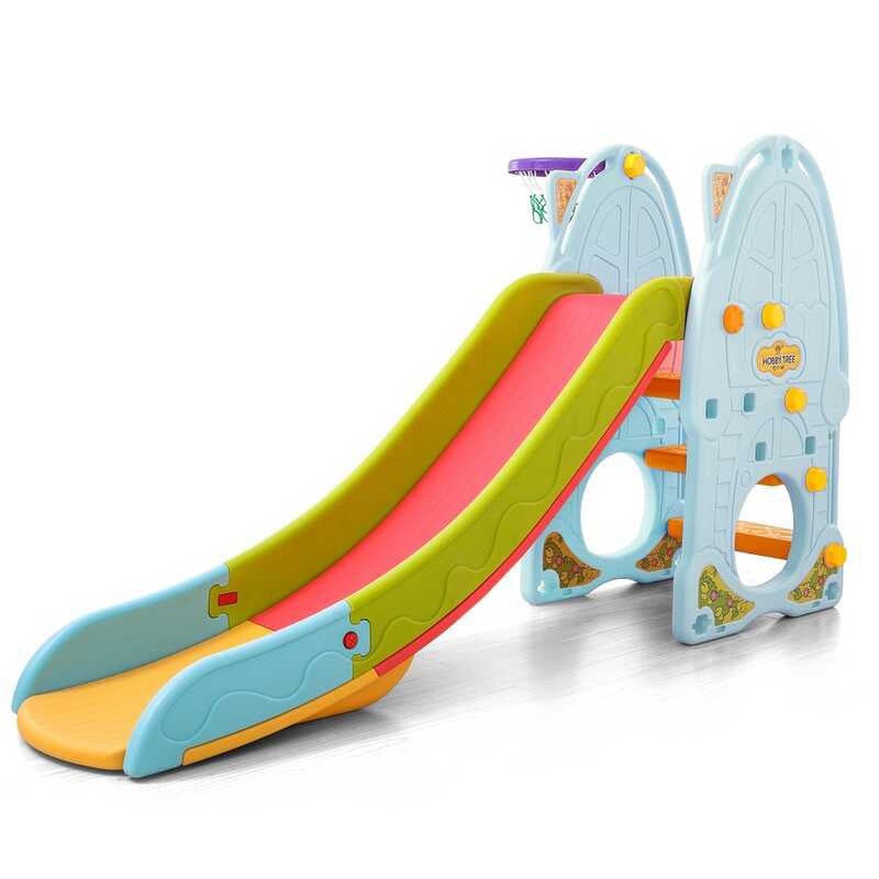 Детская пластиковая горка Toti для дома и улицы, устойчивая, от 2 до 7 лет
