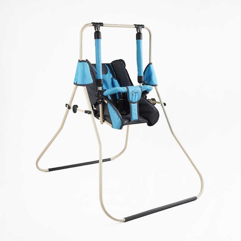 Детские напольные качели Алинка с регулировкой спинки для дома и улицы, до 20 кг