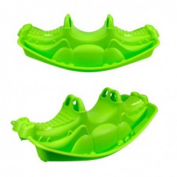 Детская качалка крокодил Technok Toys для дома и улицы, пластиковая, от 18 месяцев