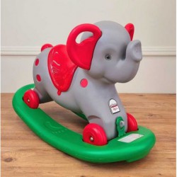 Качалка-каталка Слон Pilsan трансформер с колёсами и знімным поддоном, до 25 кг