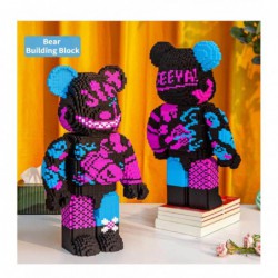 3D конструктор Magic Blocks Bearbrick Jinx 3031 деталей мишка 40.5 см