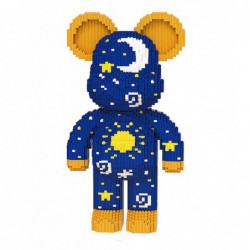 3D конструктор Magic Blocks Bearbrick Stars Звезды 4955 деталей мишка 50 см