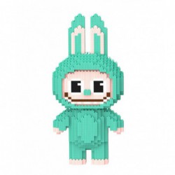 3D конструктор Magic Blocks LABUBU Лабубу 33 см салатовый