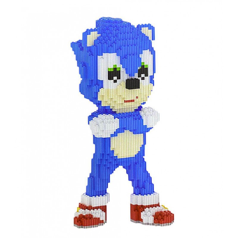 3D конструктор Magic Blocks Ёжик Соник 35 см