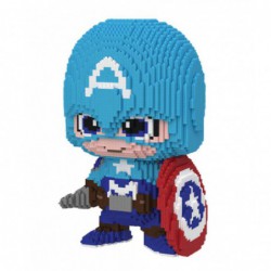 3D конструктор Magic Blocks Капитан Америка «Супергерои» 30 см