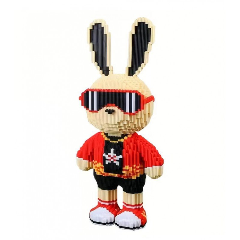 Собранный 3Д конструктор Кролик Диско БитБой 9200