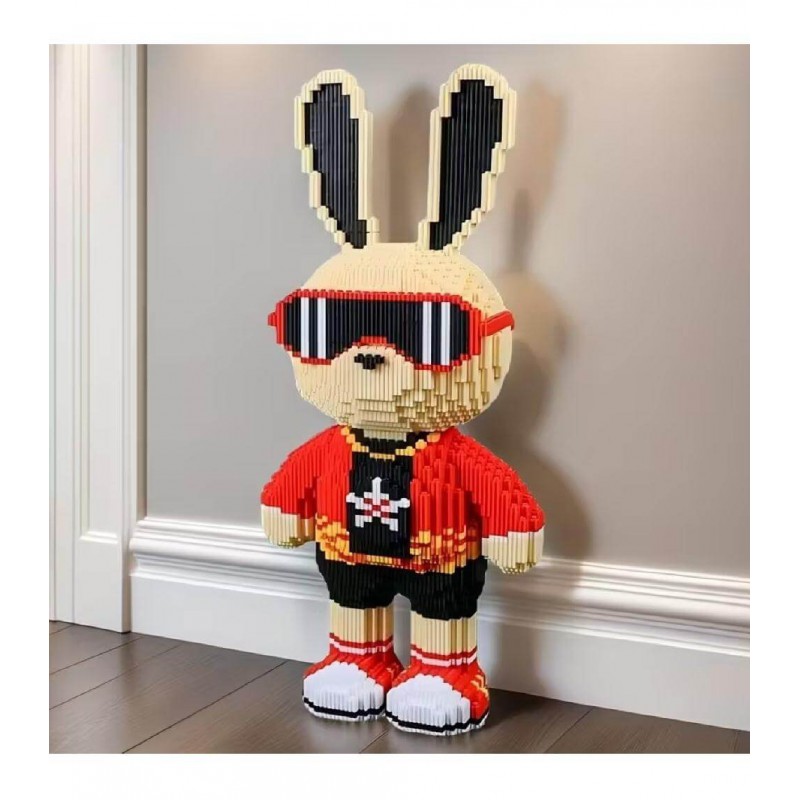 3D конструктор Magic Blocks Зайчик БитБой собранный