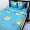 Детский комплект постельного белья Собачки бязь 150x215