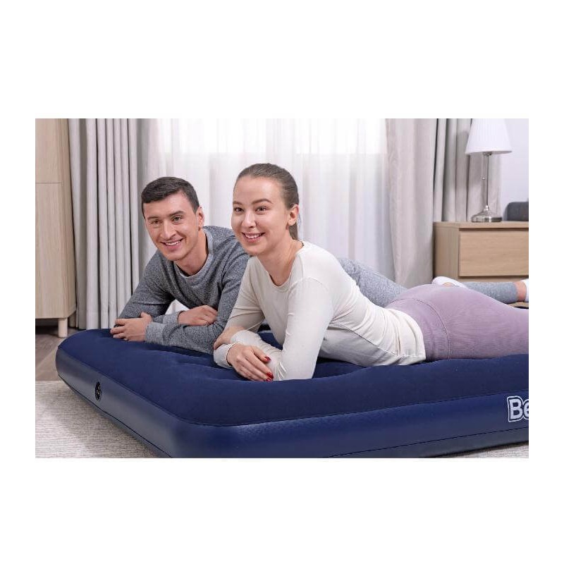 поверхность матраса Bestway 67003 с велюровым покрытием фото