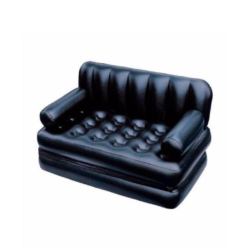  Двухместный надувной диван трансформер Bestway 75056 188x152x64 см