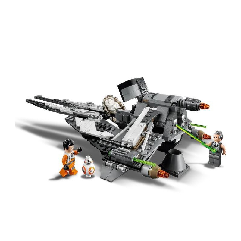 Конструктор Star Wars Перехватчик СИД Чёрного Аса 408 деталей с фигурками